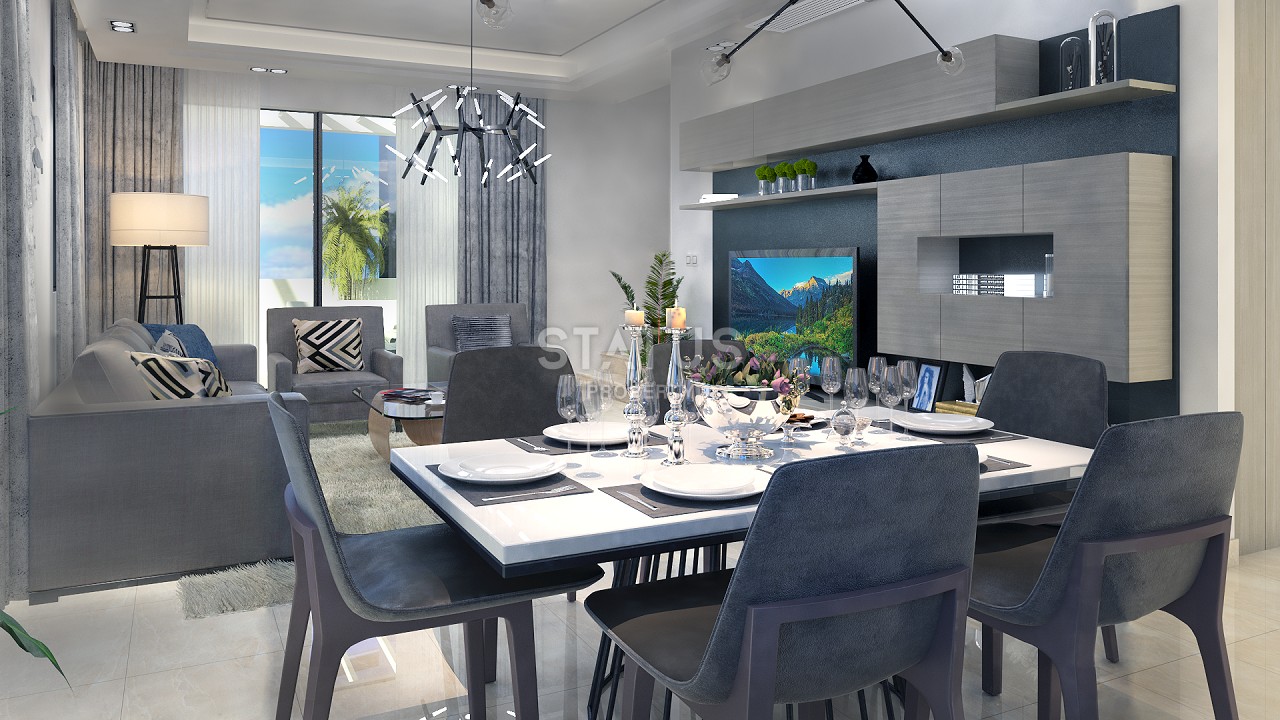 Apartment 2+1 (135 m2) with a large terrace (35 m2) in the center of Kyrenia фото 7