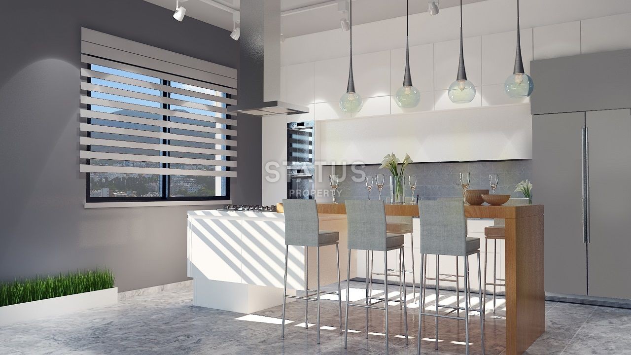 Apartment 2+1 (135 m2) with a large terrace (35 m2) in the center of Kyrenia фото 13