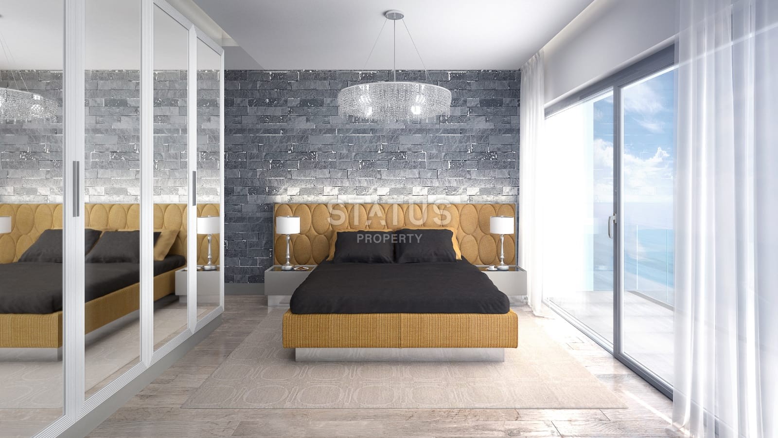 Комфортная вилла 4+1 180 м2 с бассейном в Каршияке фото 13