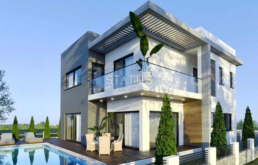 Комфортная вилла 4+1 180 м2 с бассейном в Каршияке фото 2