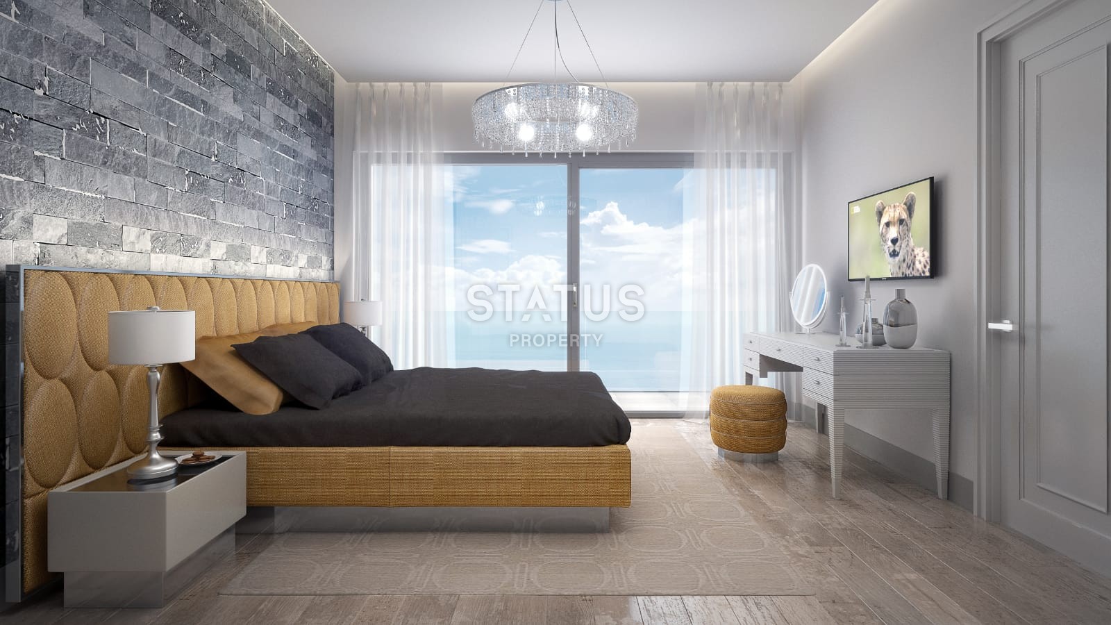 Комфортная вилла 4+1 180 м2 с бассейном в Каршияке фото 12