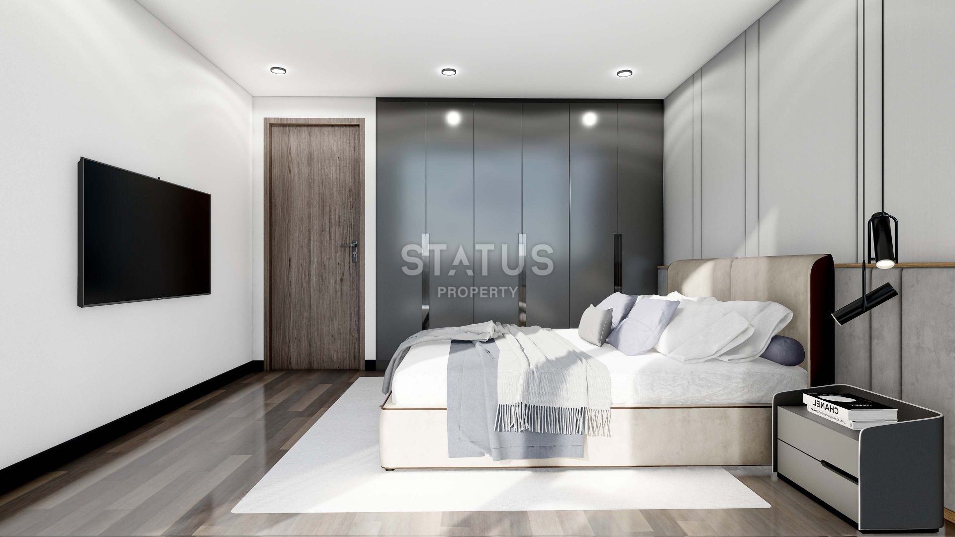 3+1 таунхаус  261 м2 с террасой на крыше 74 м2  в новом комплексе в Искеле фото 15