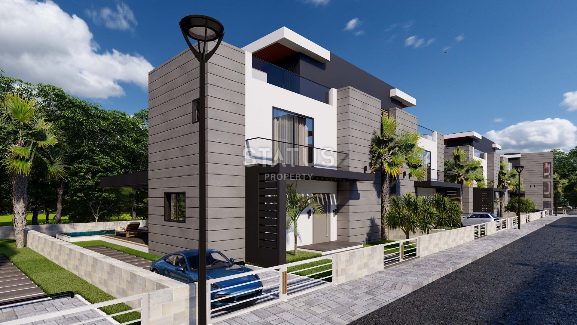 3+1 таунхаус  261 м2 с террасой на крыше 74 м2  в новом комплексе в Искеле фото 21