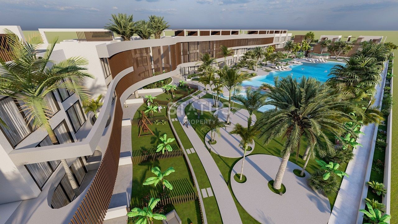 Квартира 2+1 Лофт  57м2 с большой террасой на крыше и просторным балконом в новом комплексе в Искеле фото 4