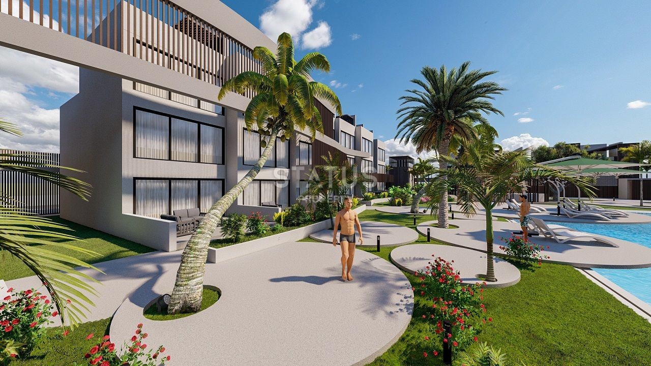 Квартира 2+1 Лофт  57м2 с большой террасой на крыше и просторным балконом в новом комплексе в Искеле фото 7