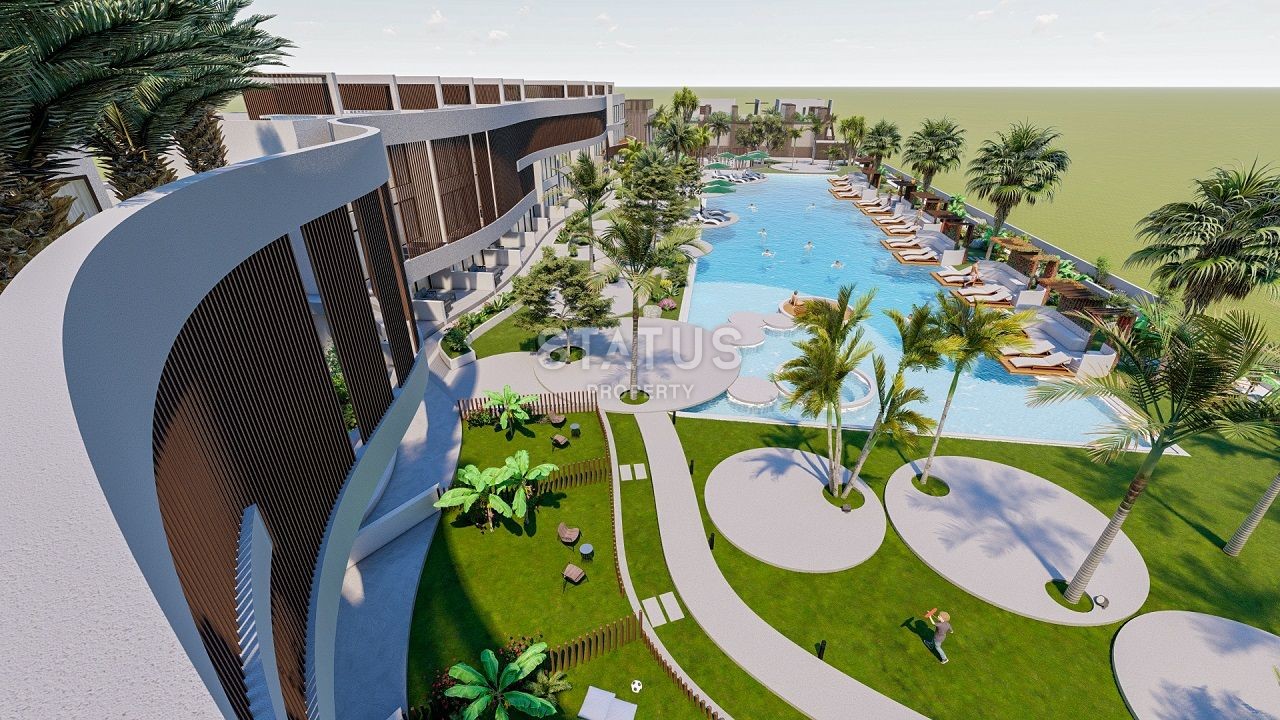 Квартира 2+1 Лофт  57м2 с большой террасой на крыше и просторным балконом в новом комплексе в Искеле фото 18