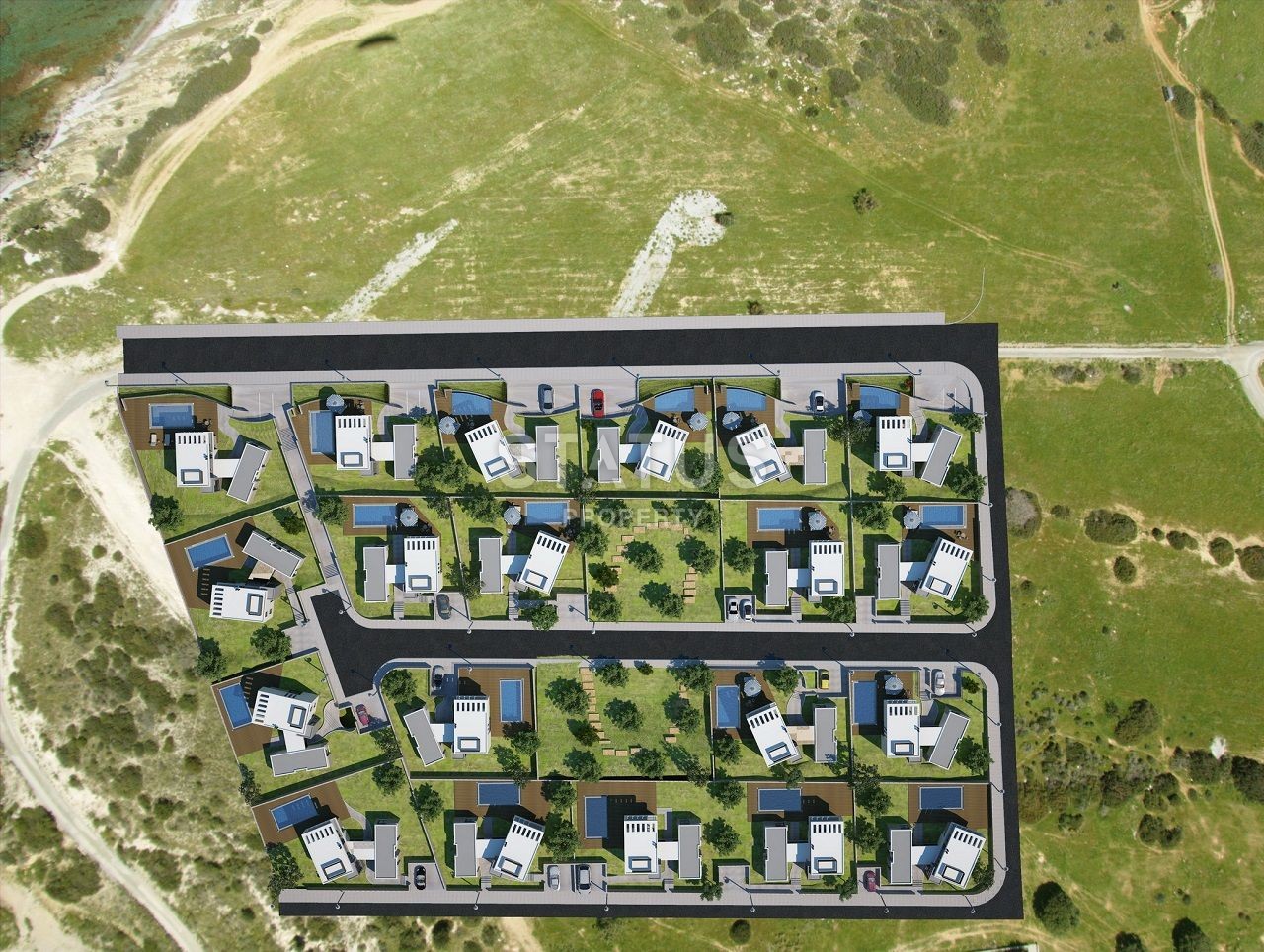 Современная четырехкомнатная вилла 180 м2 в комплексе на первой линии от моря фото 5