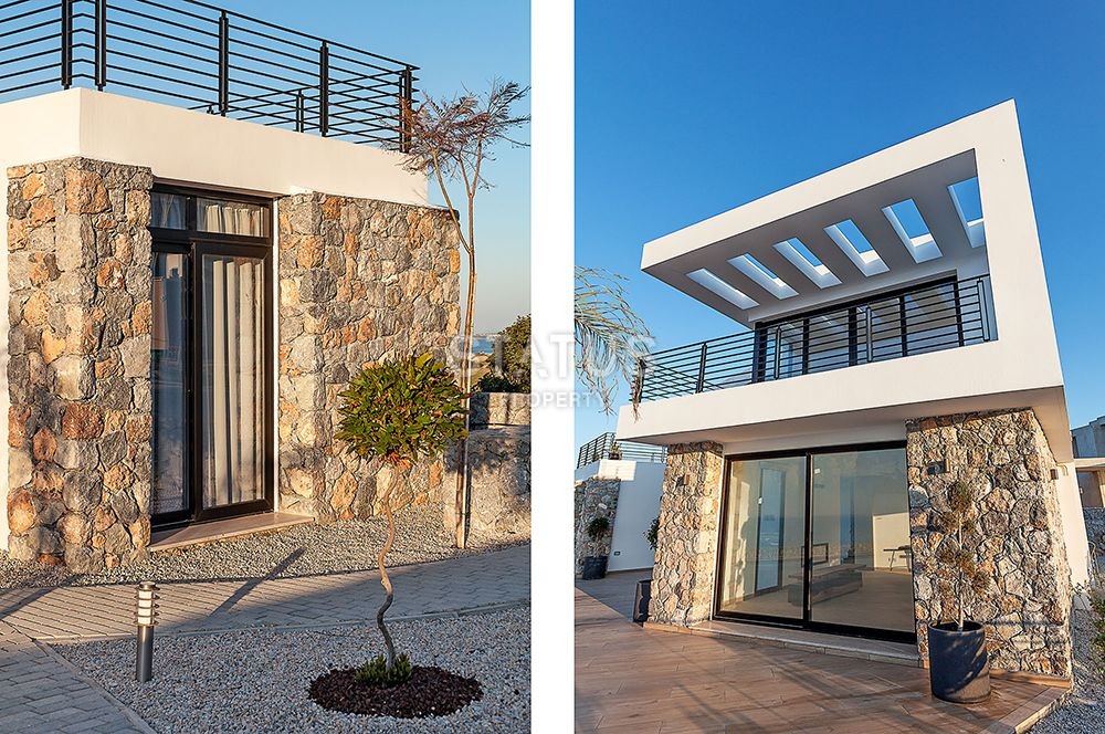 Современная четырехкомнатная вилла 180 м2 в комплексе на первой линии от моря фото 28