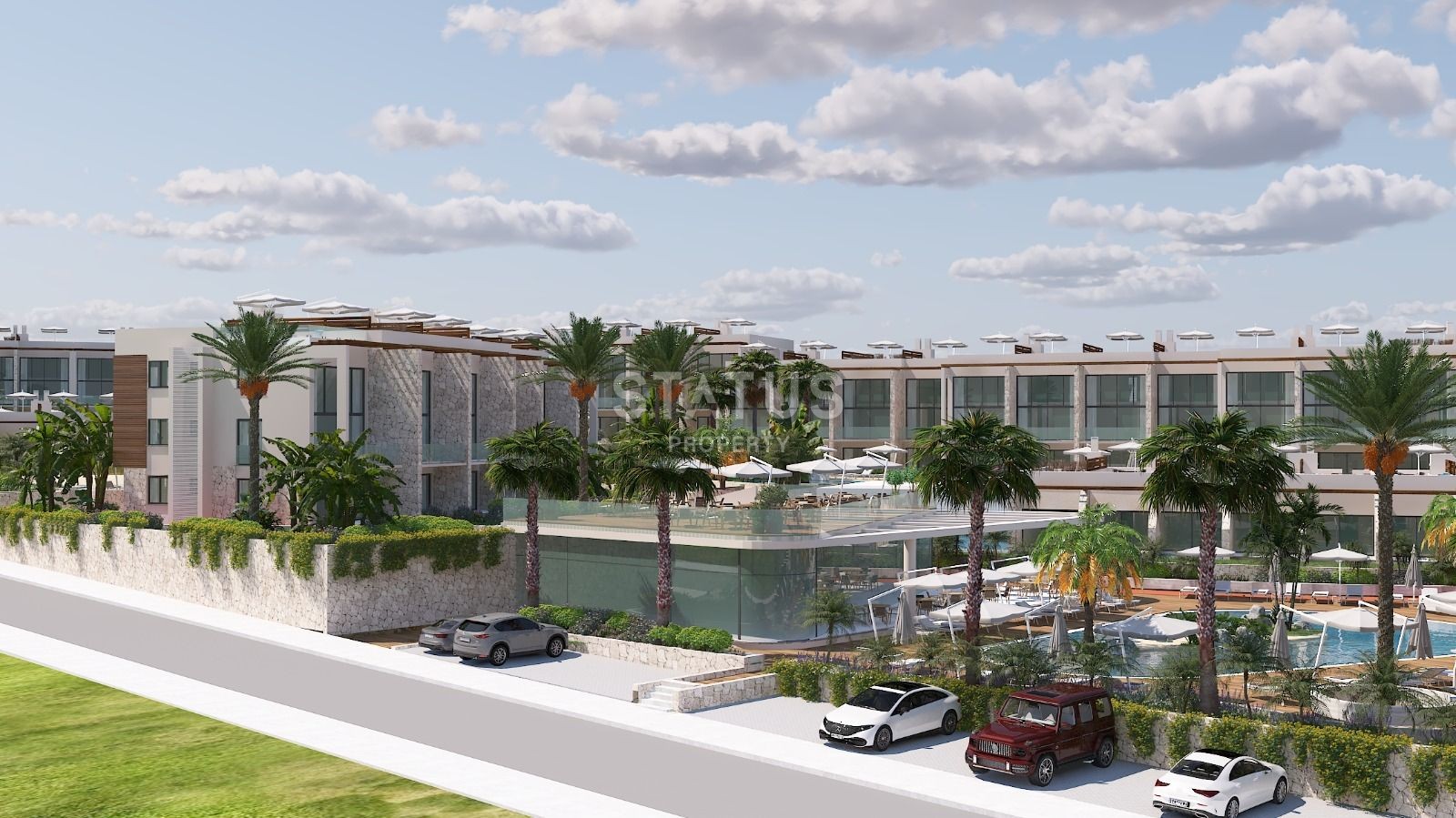 studio 35 m? with a front garden and a terrace of 8 m? in a luxury complex 2 minutes from the beach фото 4