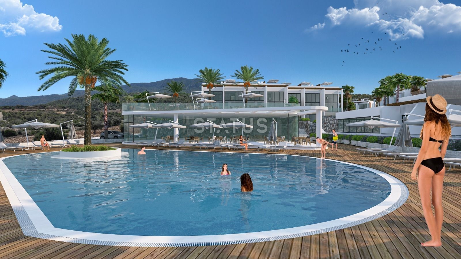 studio 35 m? with a front garden and a terrace of 8 m? in a luxury complex 2 minutes from the beach фото 7