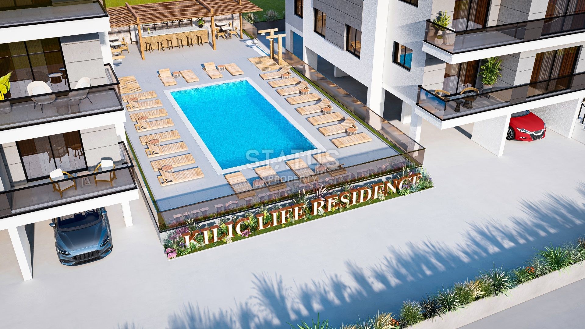 Квартира 2+1, 75 м2  в 800 метрах от песчаного пляжа в Йенибоазичи фото 8