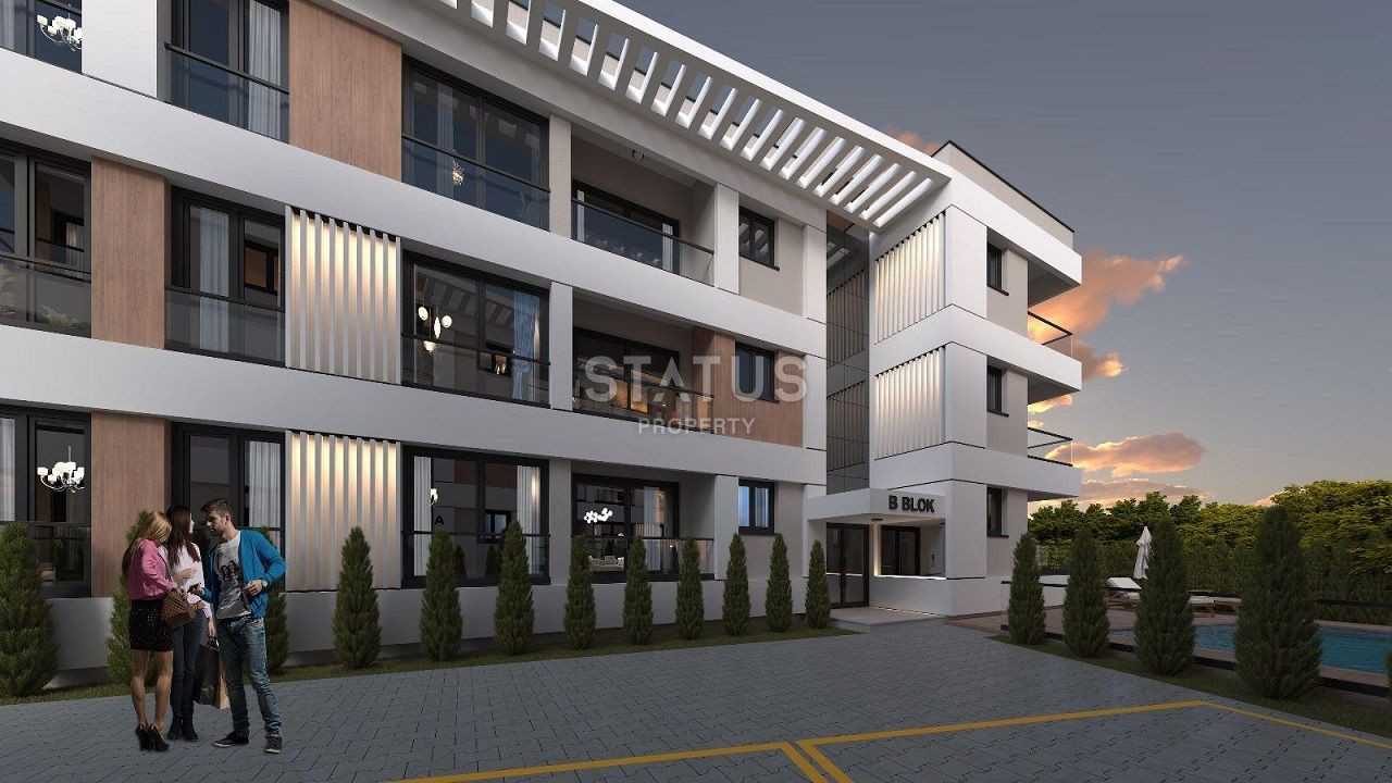 Трехкомнатная квартира 70 м2 в новом комплексе в Лапте фото 5