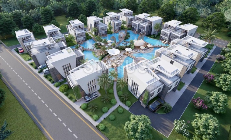 Современная вилла 2+1, 128 м2 с садом  73 м2 в новом комплексе в Лапте фото 1