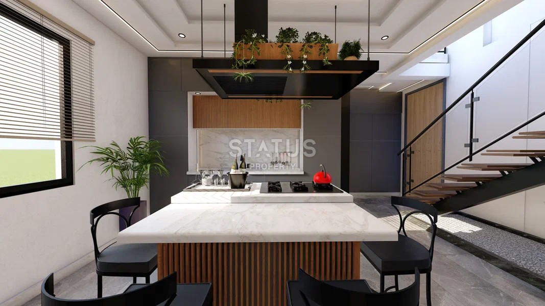 Современная вилла 2+1, 128 м2 с садом  73 м2 в новом комплексе в Лапте фото 22