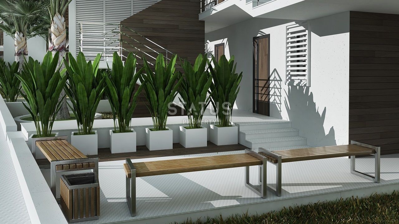 Двухкомнатные апартаменты (59 м2) в новом красивом комплексе в Эсентепе фото 22