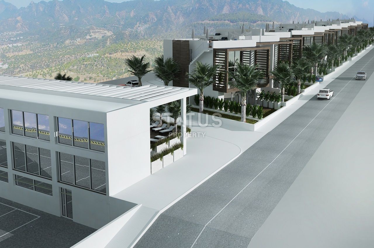 Трехкомнатные апартаменты 83 м2 с садом в новом комплексе в Эсентепе фото 19