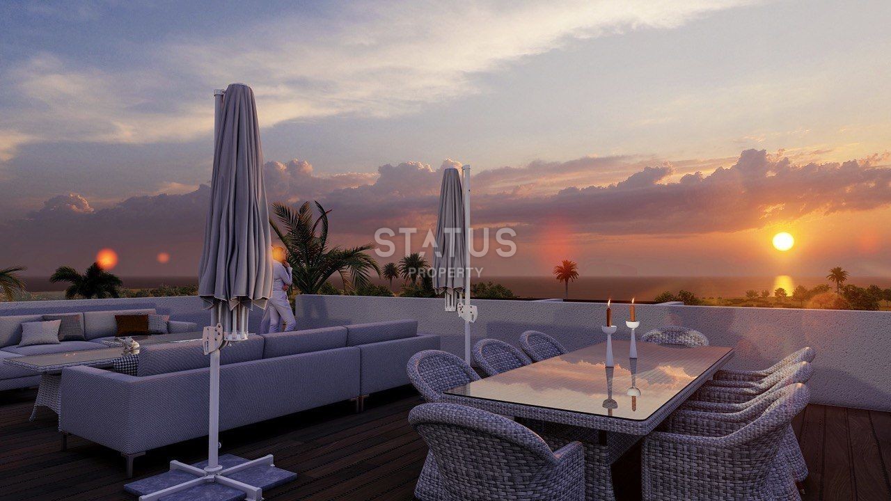 4-room apartment Loft 114 m2 in a beautiful complex in Esentepe фото 16