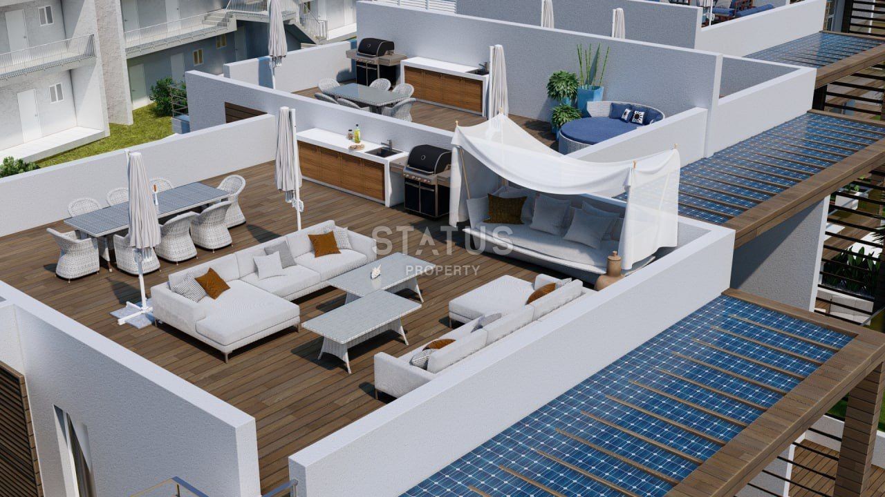 4-room apartment Loft 114 m2 in a beautiful complex in Esentepe фото 26