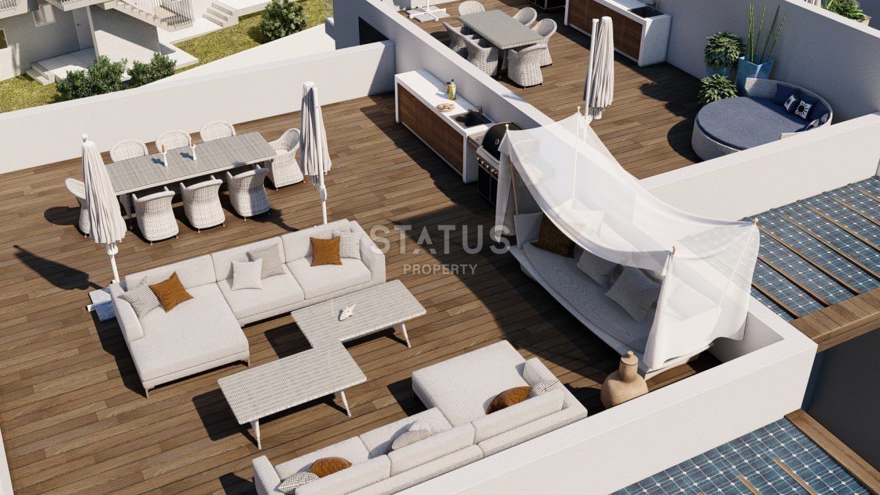 4-room apartment Loft 114 m2 in a beautiful complex in Esentepe фото 27