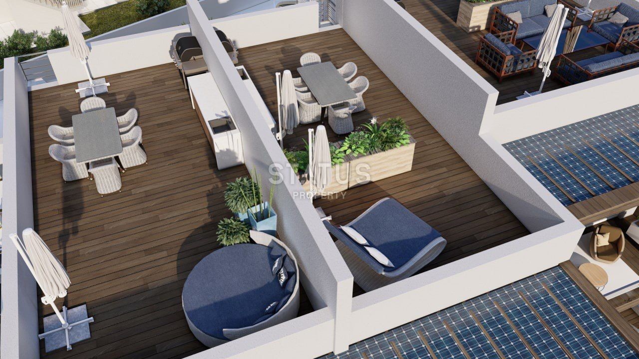 4-room apartment Loft 114 m2 in a beautiful complex in Esentepe фото 28