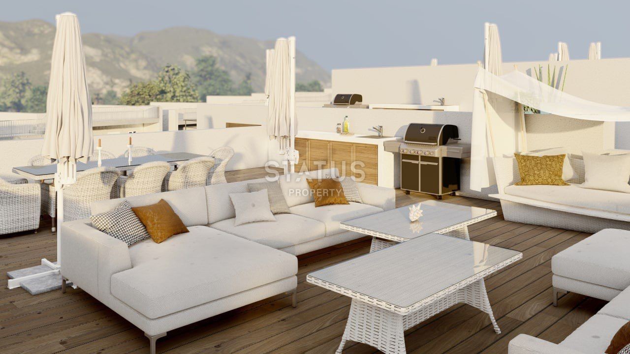 4-room apartment Loft 114 m2 in a beautiful complex in Esentepe фото 30