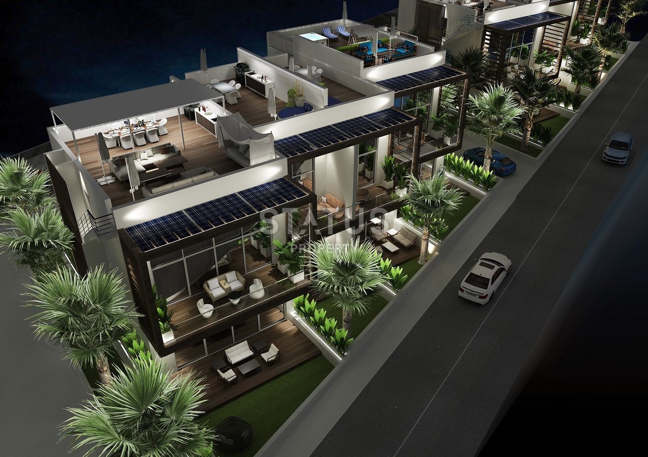 4-room apartment Loft 114 m2 in a beautiful complex in Esentepe фото 34