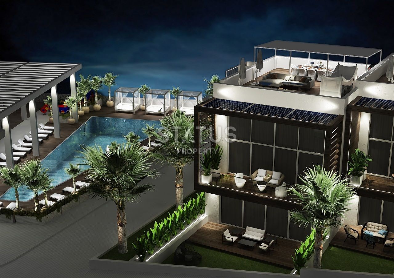 4-room apartment Loft 114 m2 in a beautiful complex in Esentepe фото 36