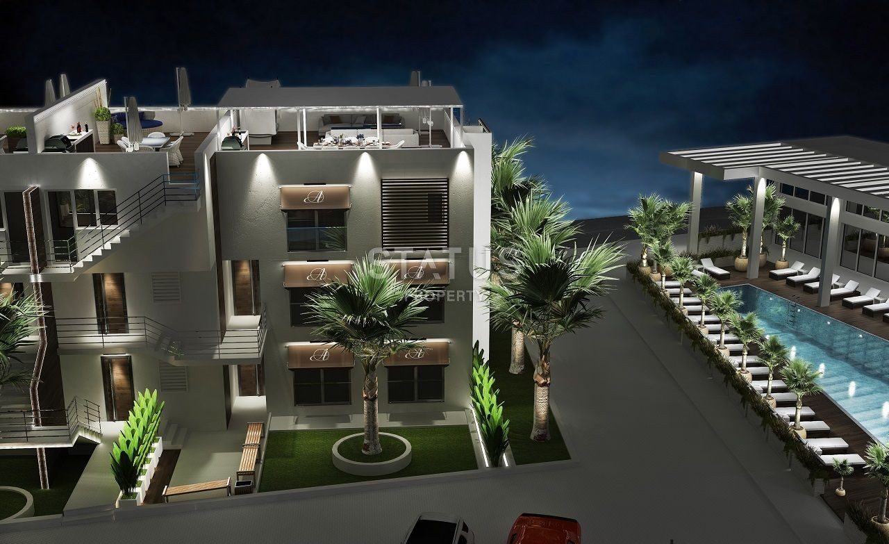 4-room apartment Loft 114 m2 in a beautiful complex in Esentepe фото 37