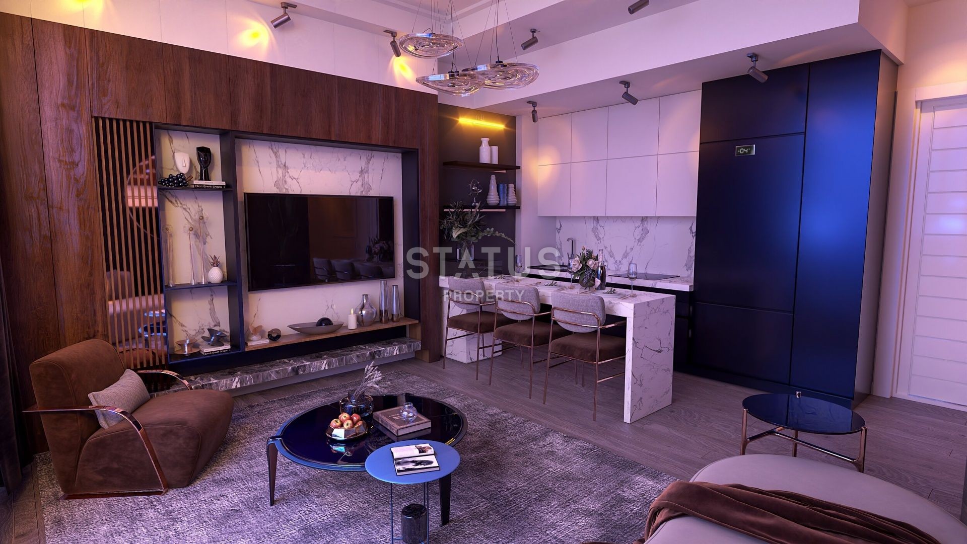 Двухкомнатная квартира 86 м? в элитном комплексе в 2 километрах от пляжа фото 4