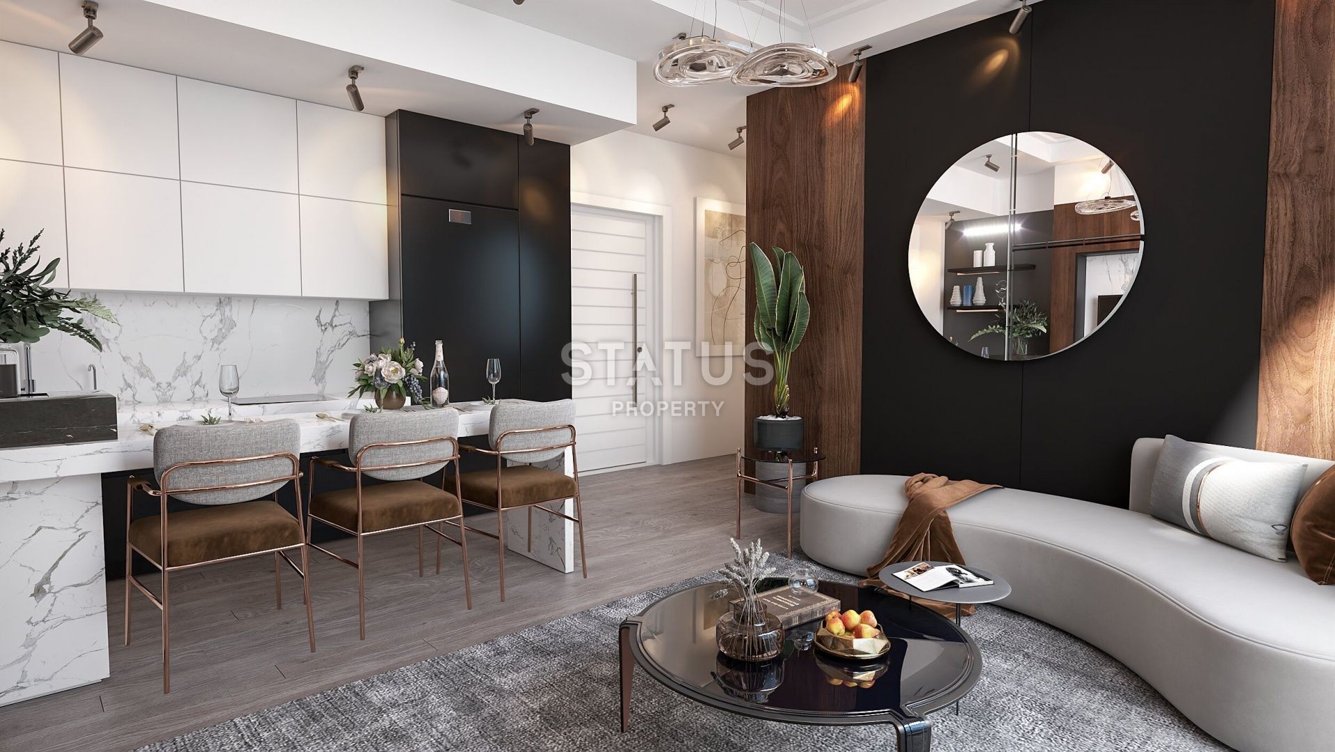 Двухкомнатная квартира 86 м? в элитном комплексе в 2 километрах от пляжа фото 5