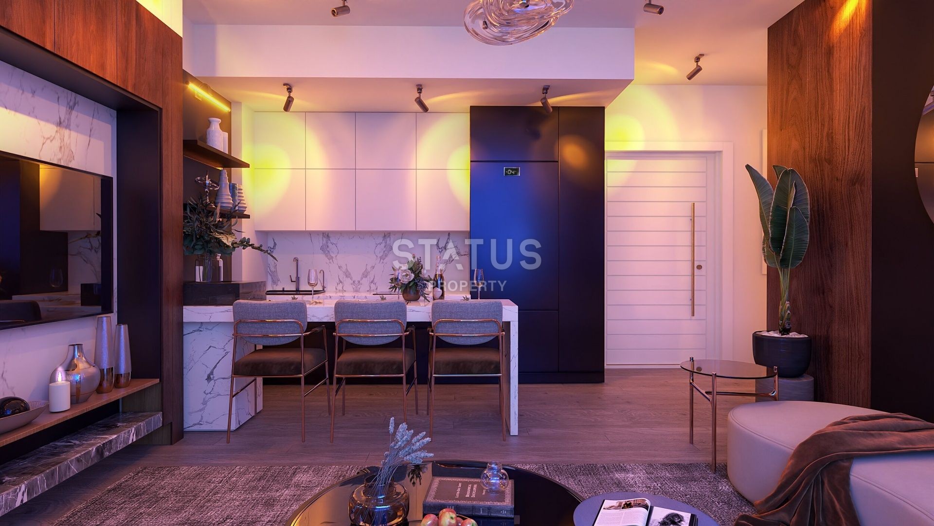 Двухкомнатная квартира 86 м? в элитном комплексе в 2 километрах от пляжа фото 7