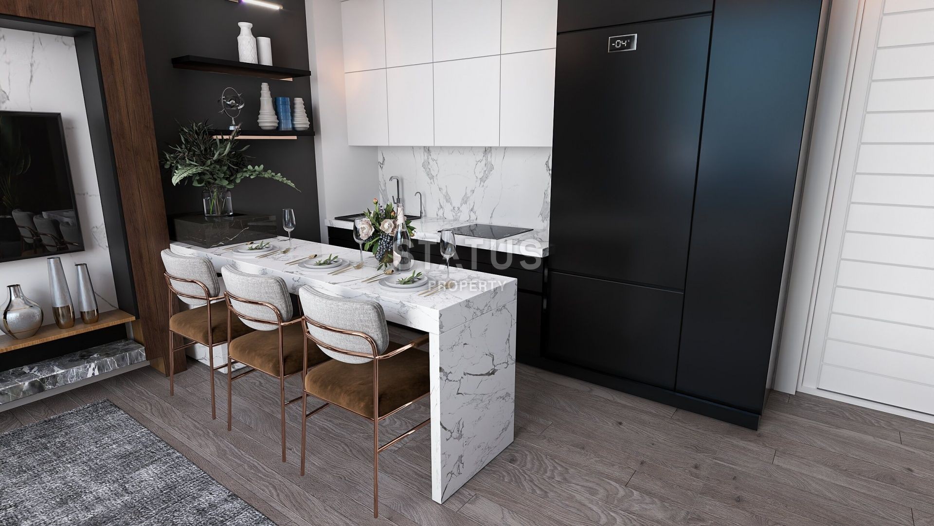 Двухкомнатная квартира 86 м? в элитном комплексе в 2 километрах от пляжа фото 8