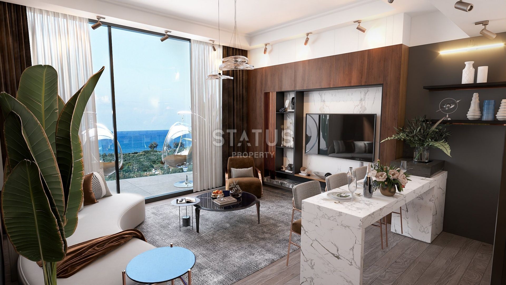 Двухкомнатная квартира 86 м? в элитном комплексе в 2 километрах от пляжа фото 14