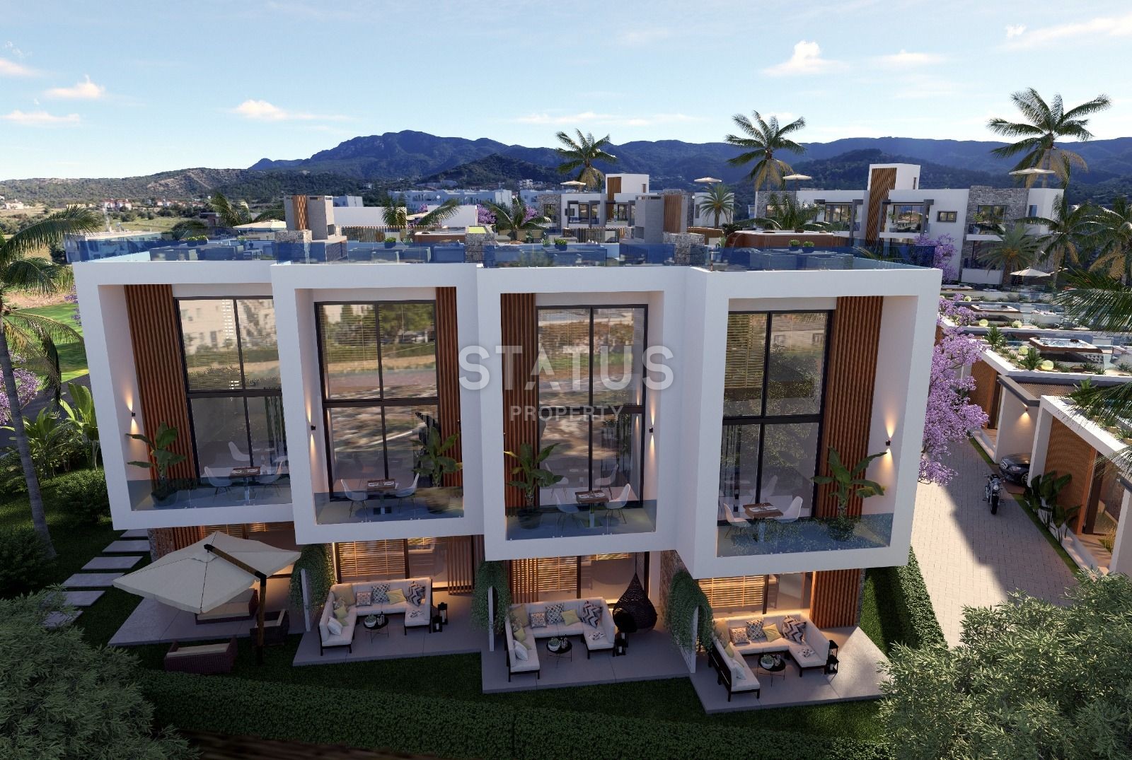Two-room apartment 56 m? in a luxury complex in Esentepe фото 6