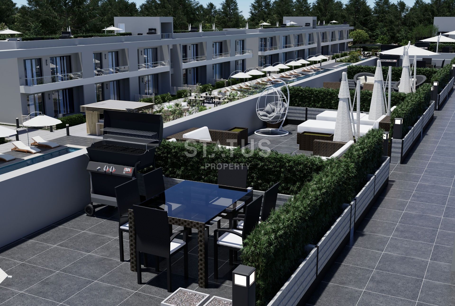 Студия 52 м? с палисадником в 5 минутах от пляжа фото 20