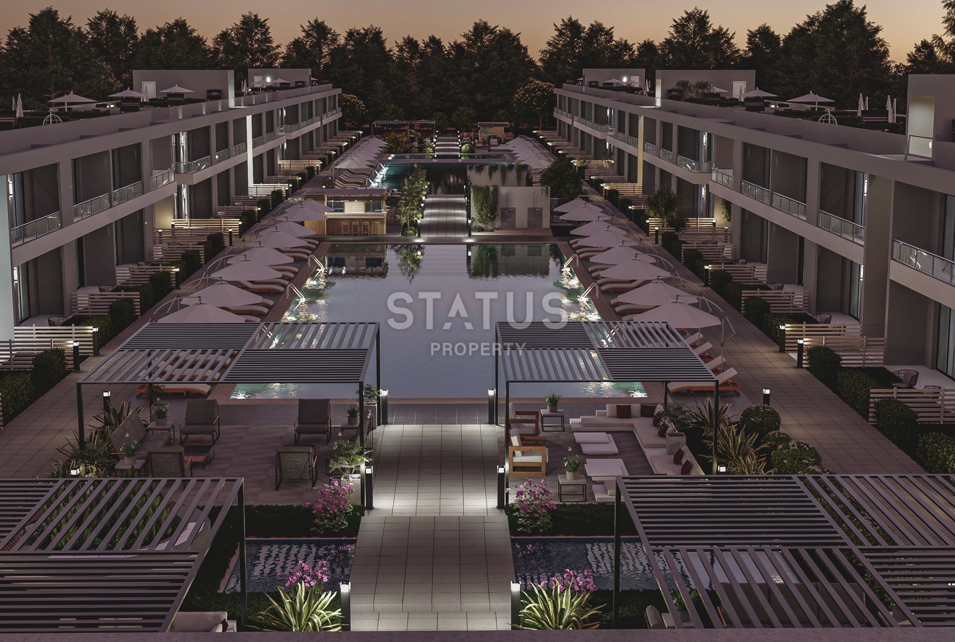 Двухкомнатная квартира 97 м? с террасой на крыше в современном комплексе в Енибоазичи фото 9