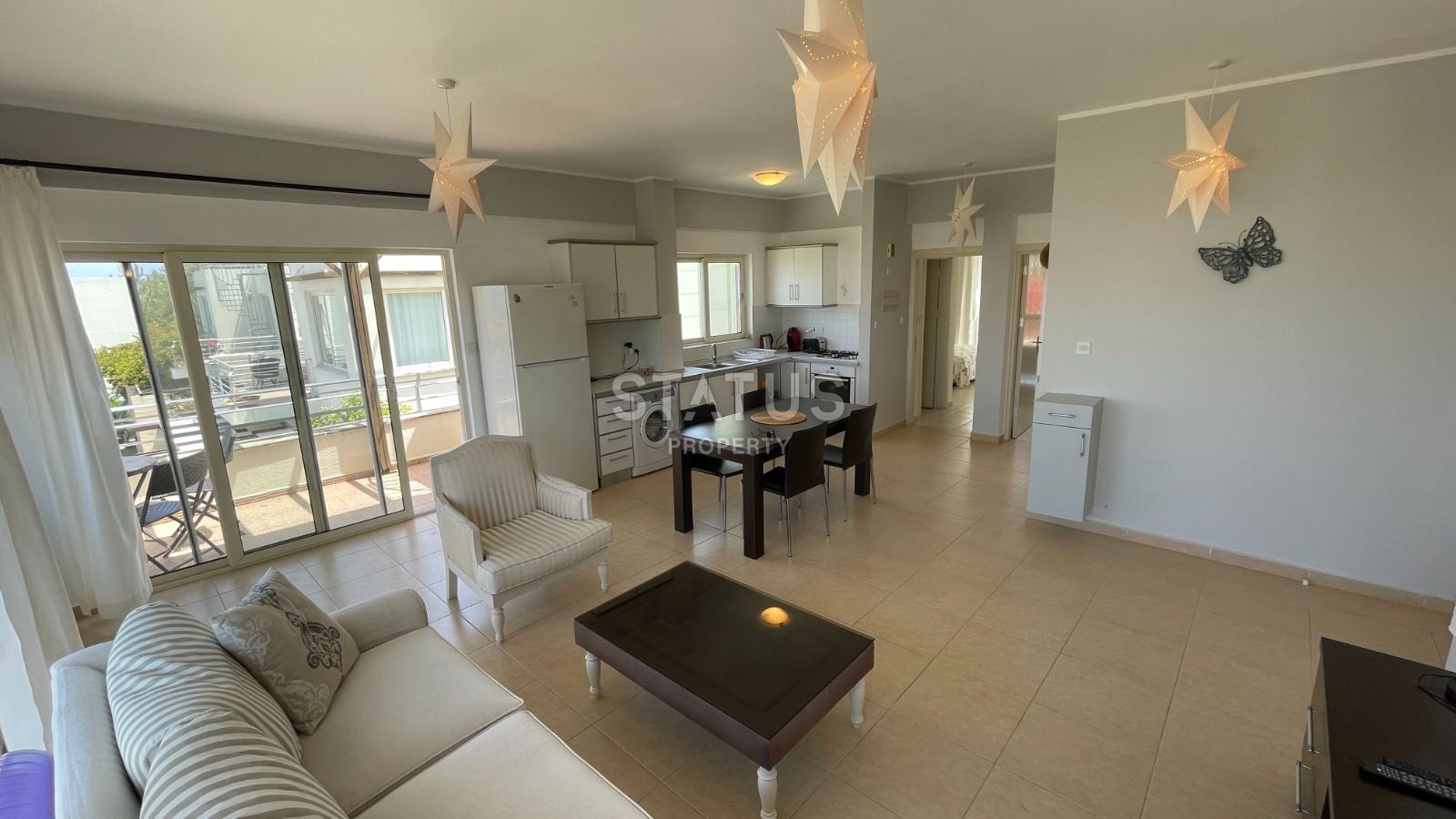 Трехкомнатная квартира  78 м? + 30 м? терраса в уютном  комплексе на берегу моря  фото 3