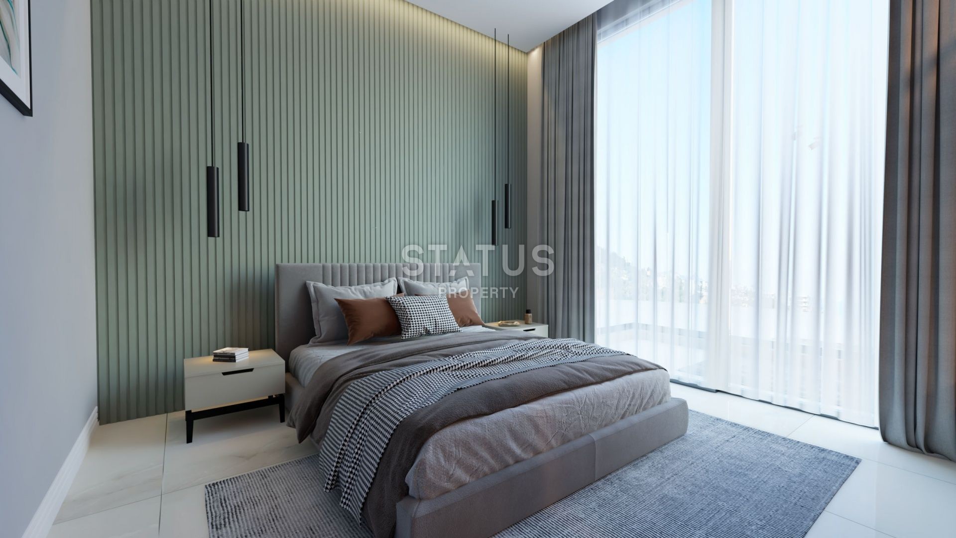 Квартира 1+1 (40,02 м2) в роскошном комплексе в Эсентепе фото 14