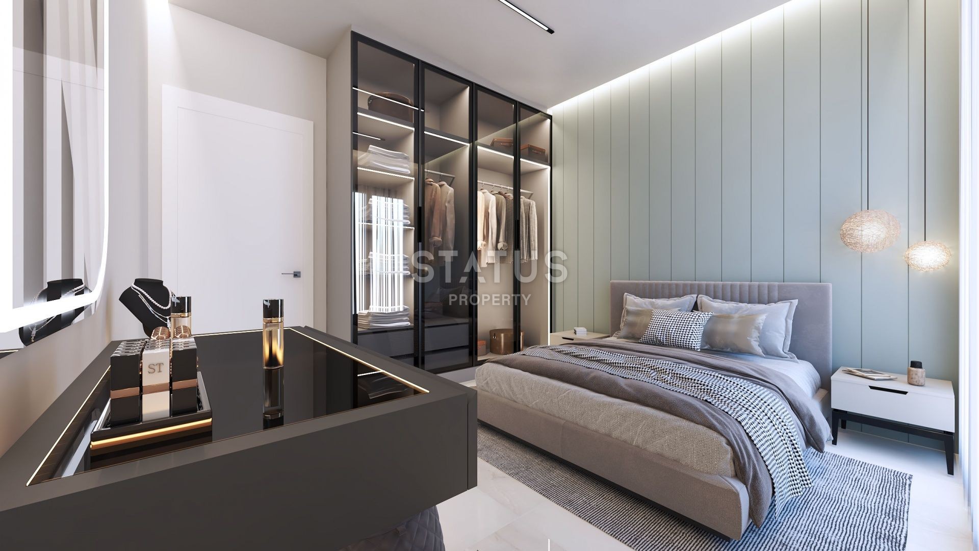 Квартира 1+1 (40,02 м2) в роскошном комплексе в Эсентепе фото 24