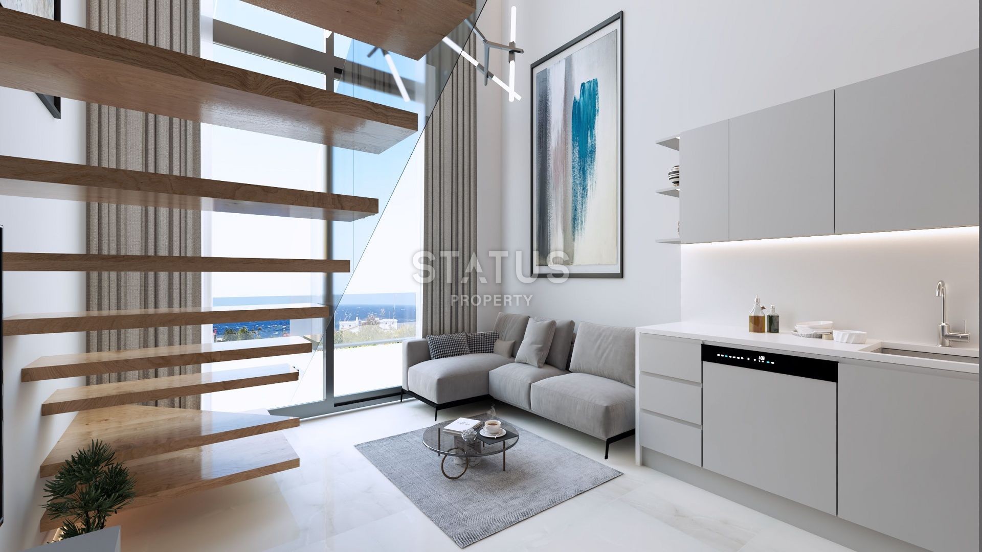 Apartment 2+1 Penthouse (67.44 m2) in a luxury complex in Esentepe фото 15