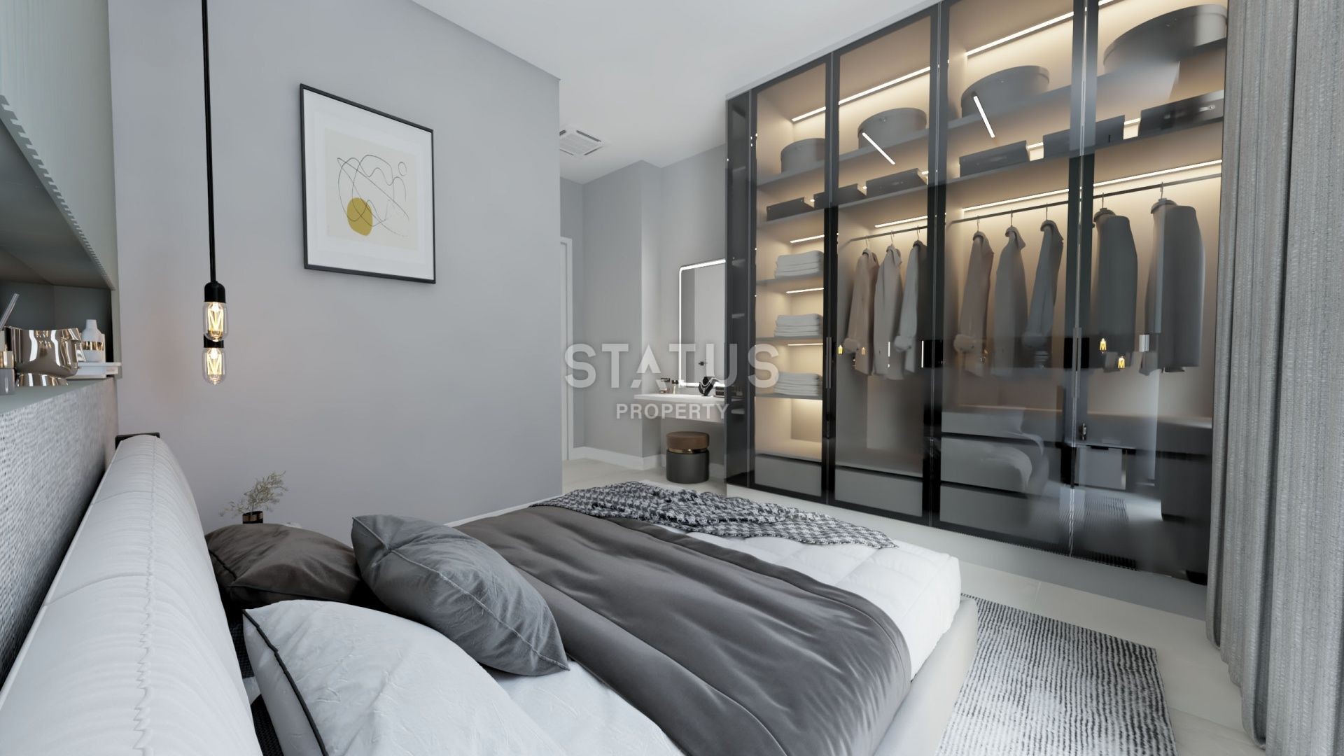 Apartment 2+1 Penthouse (67.44 m2) in a luxury complex in Esentepe фото 24