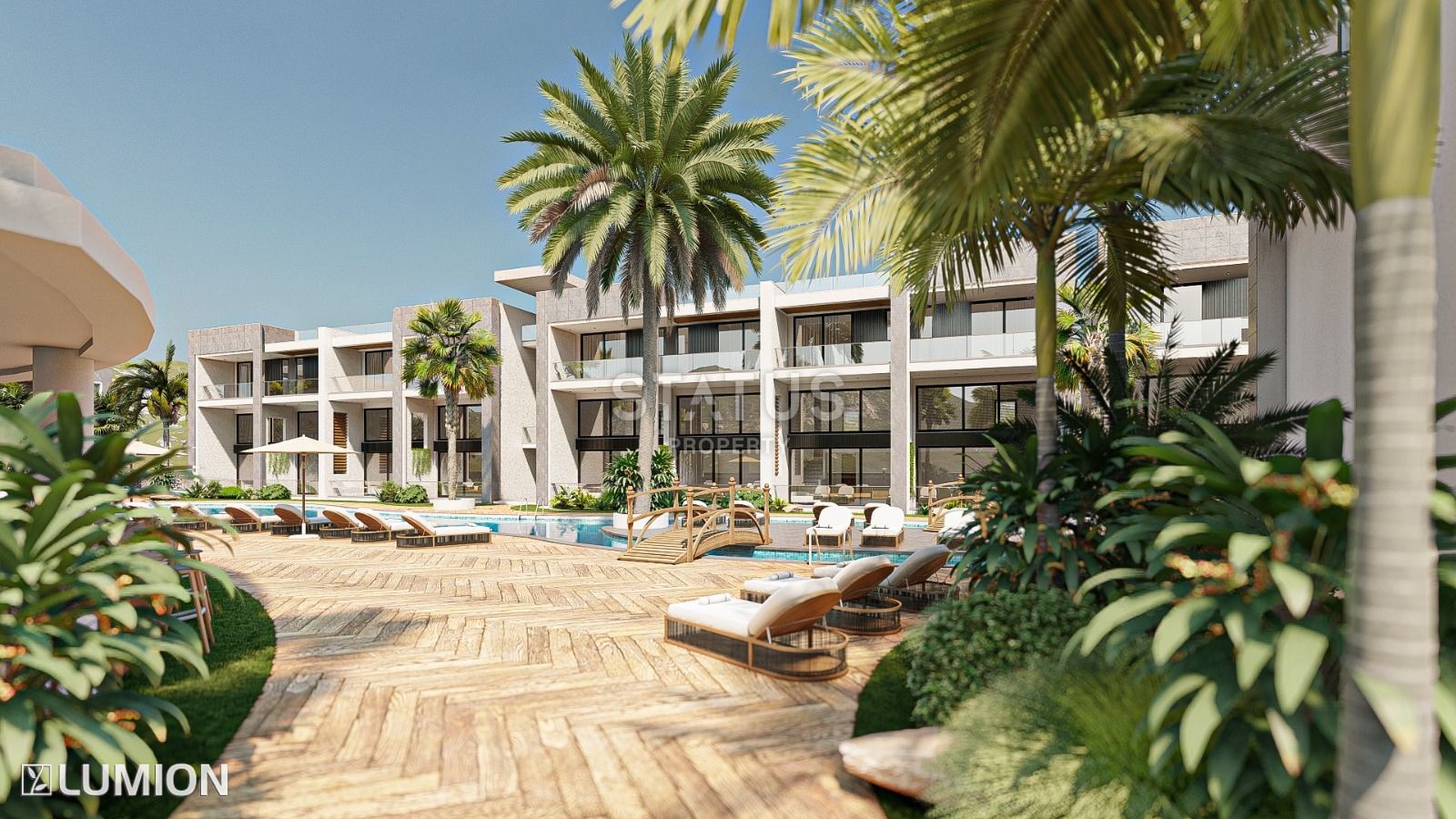 Студия Penthouse 38 м? с большой террасой 33 м? в красивом комплексе в Каршияке фото 3