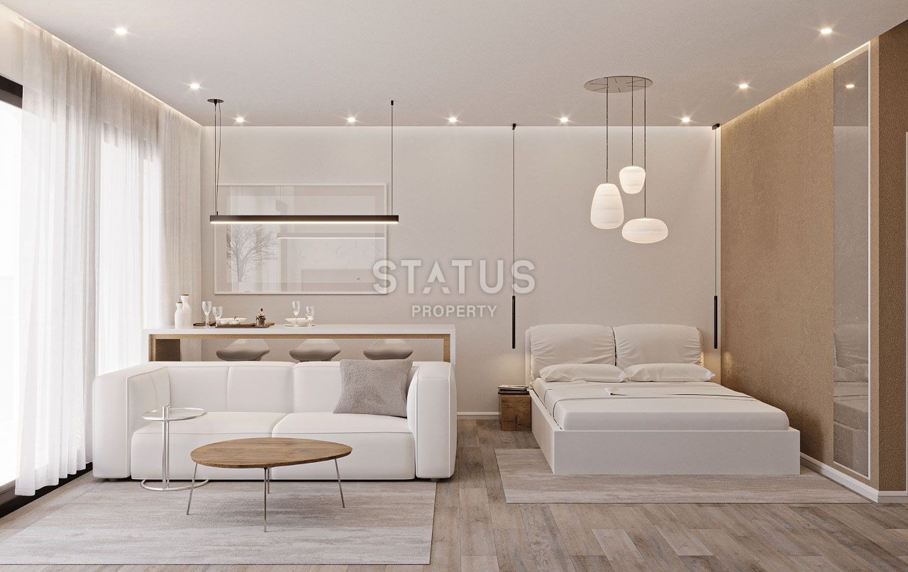 Студия Penthouse 38 м? с большой террасой 33 м? в красивом комплексе в Каршияке фото 33