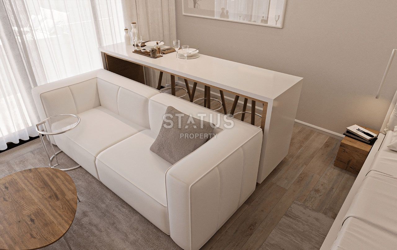 Студия Penthouse 38 м? с большой террасой 33 м? в красивом комплексе в Каршияке фото 34