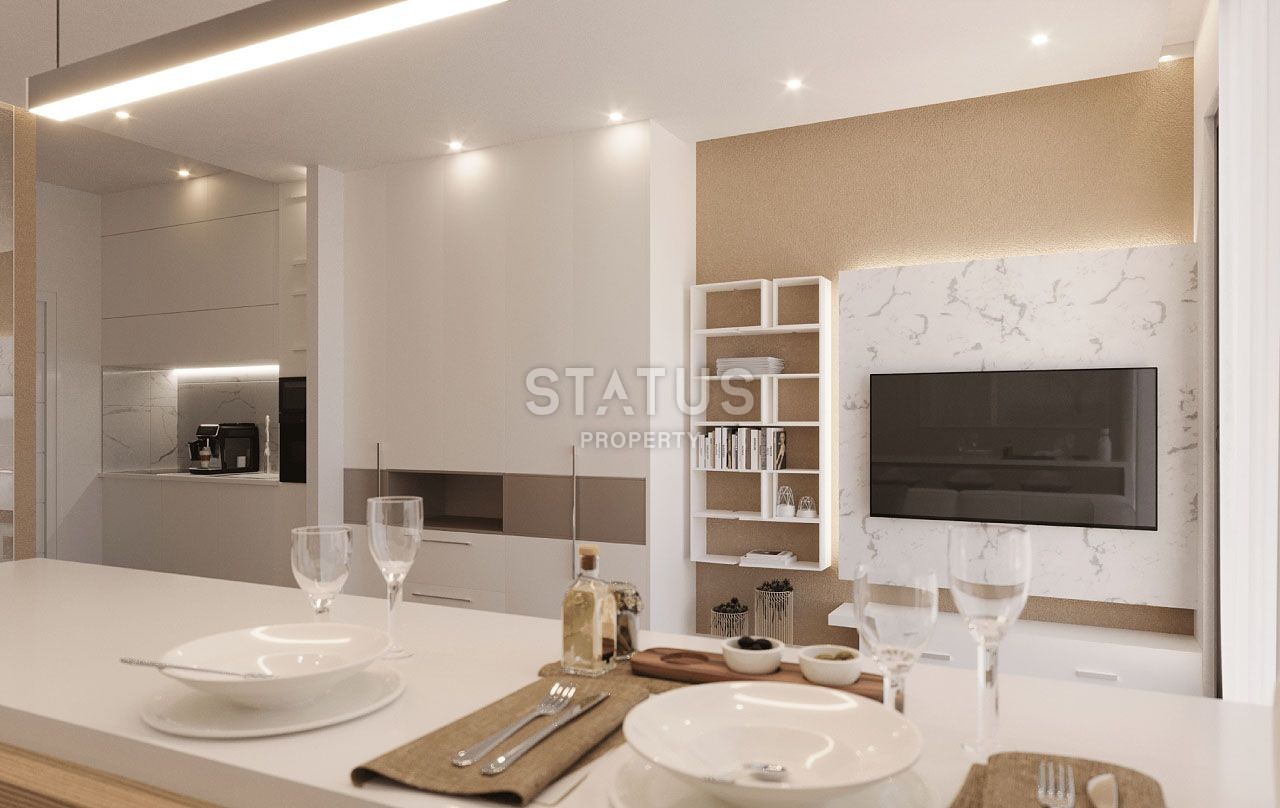 Студия Penthouse 38 м? с большой террасой 33 м? в красивом комплексе в Каршияке фото 37