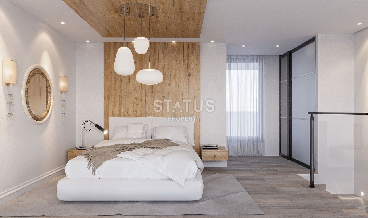 Квартира 1+1 Loft 65 м? с палисадником в красивом комплексе в Каршияке фото 33