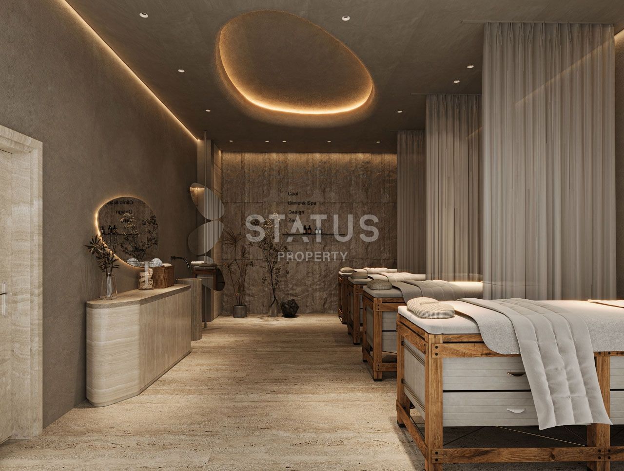 Квартира 2+1 Penthouse 75,35 м? с верхней террасой 65 м?  в красивом комплексе в Каршияке фото 28