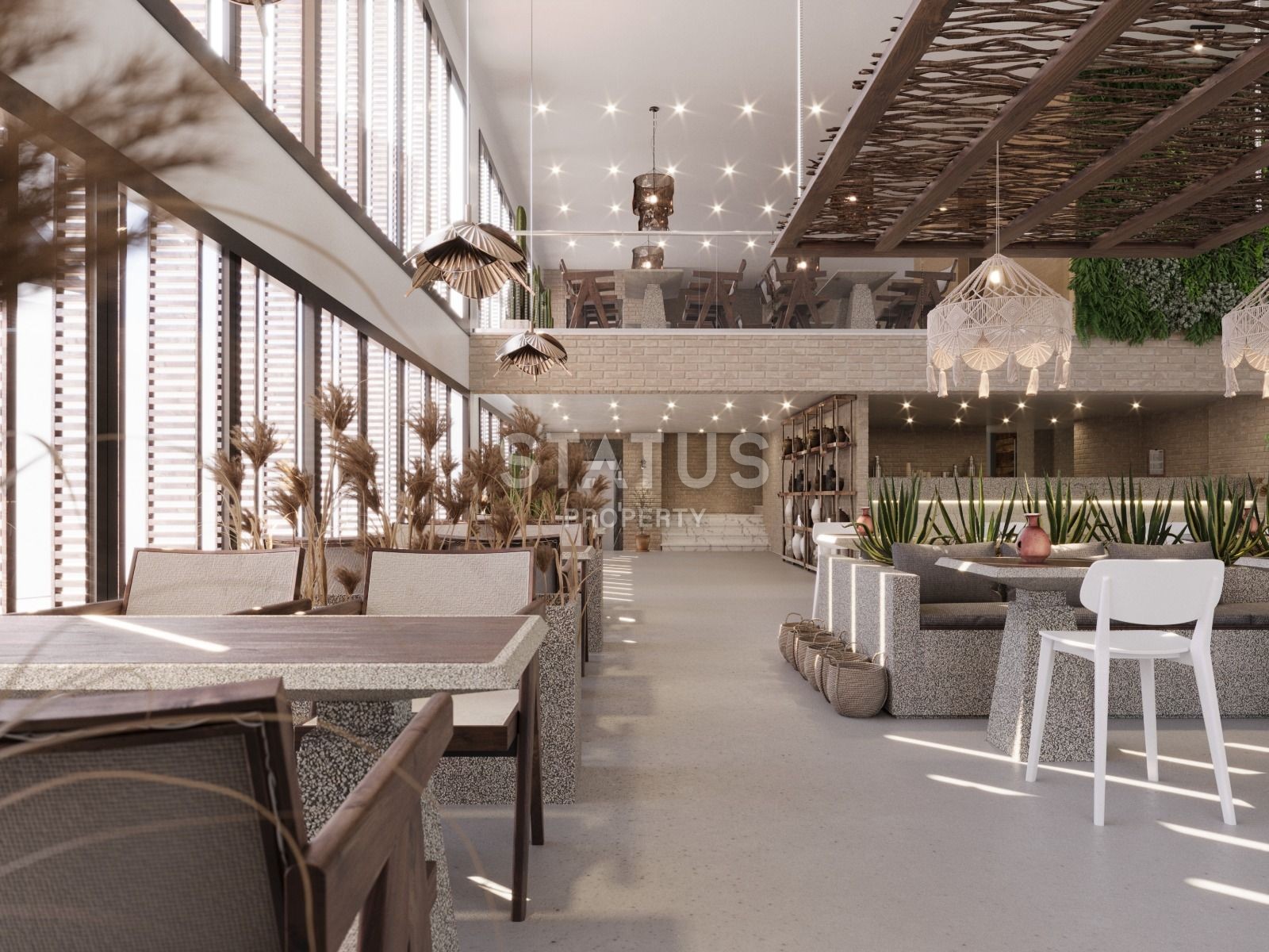 Квартира 3+1 Penthouse 111,7 м? с верхней террасой 90 м?  в красивом комплексе в Каршияке фото 31