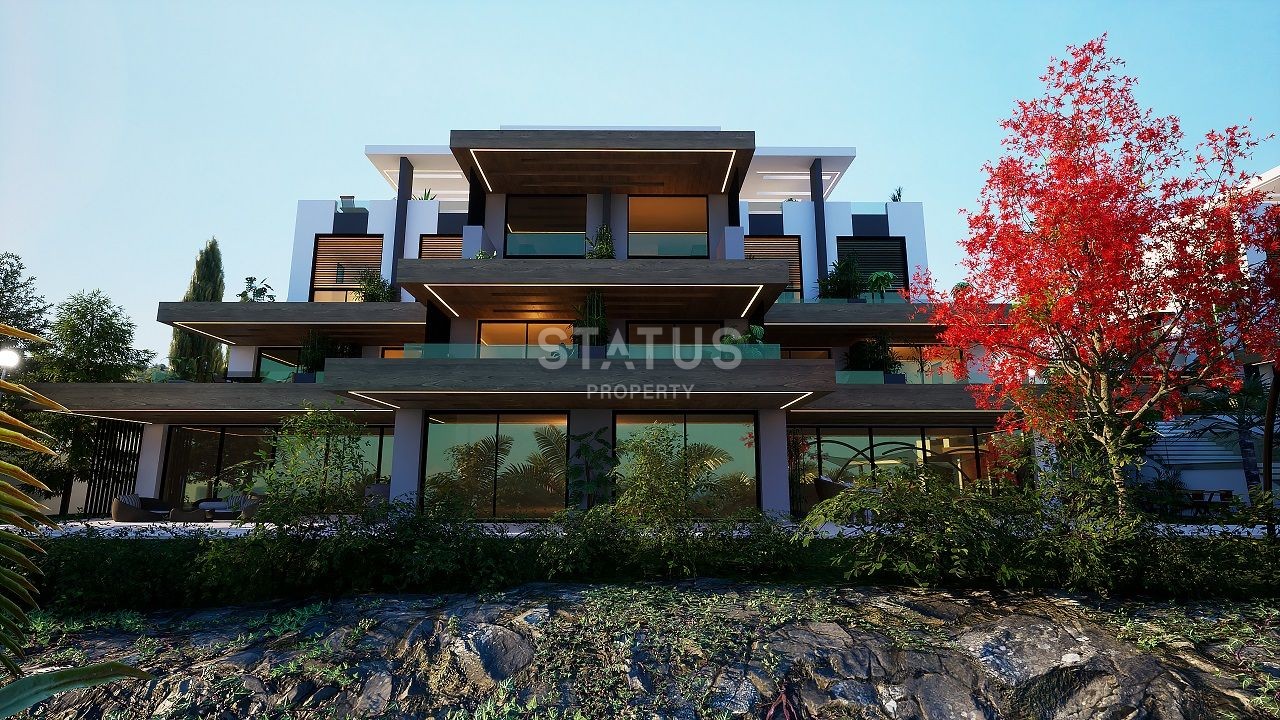 Квартира 1+1 (45 м2 ) с террасой (15 м2 ) в красивом комплексе в Эсентепе фото 4