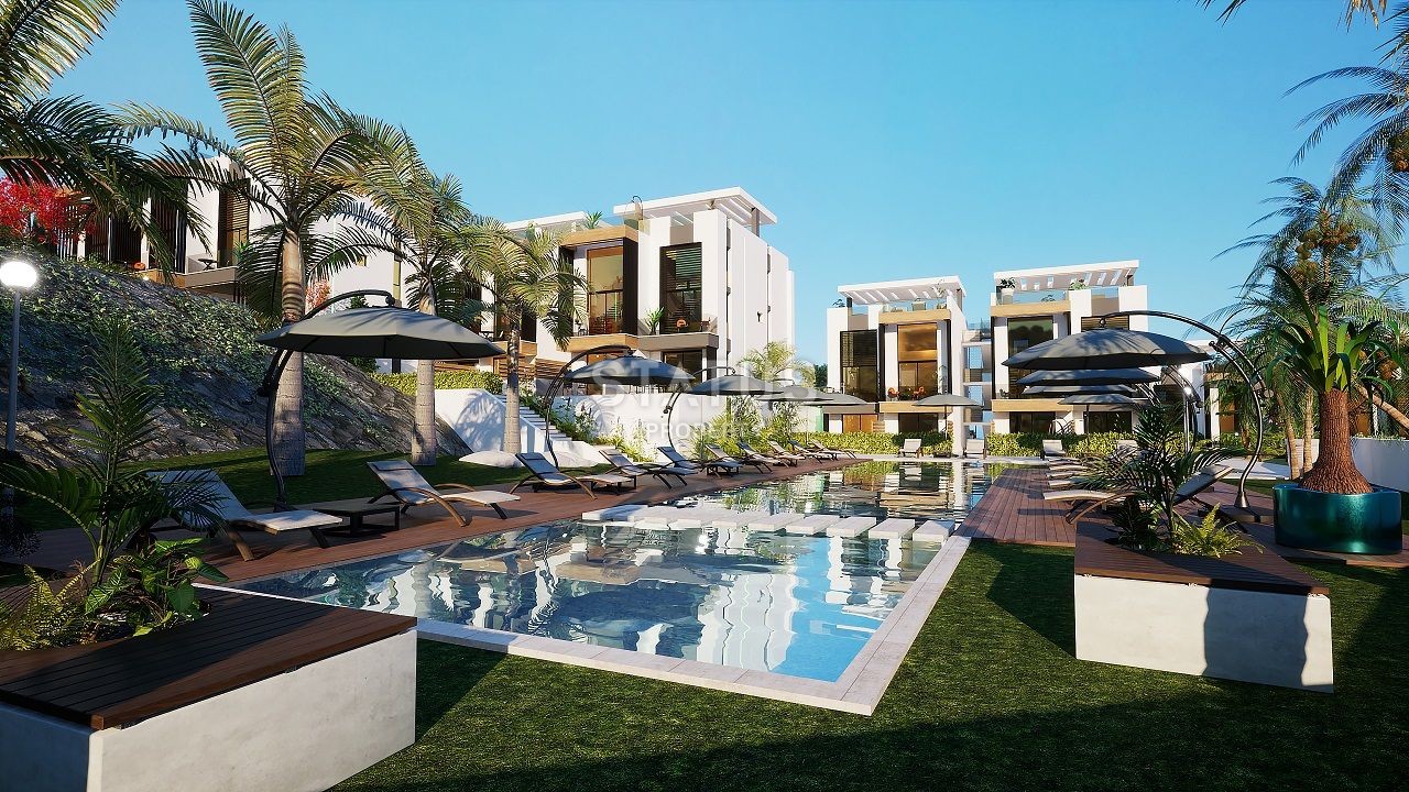 Квартира 1+1 (45 м2 ) с террасой (15 м2 ) в красивом комплексе в Эсентепе фото 5